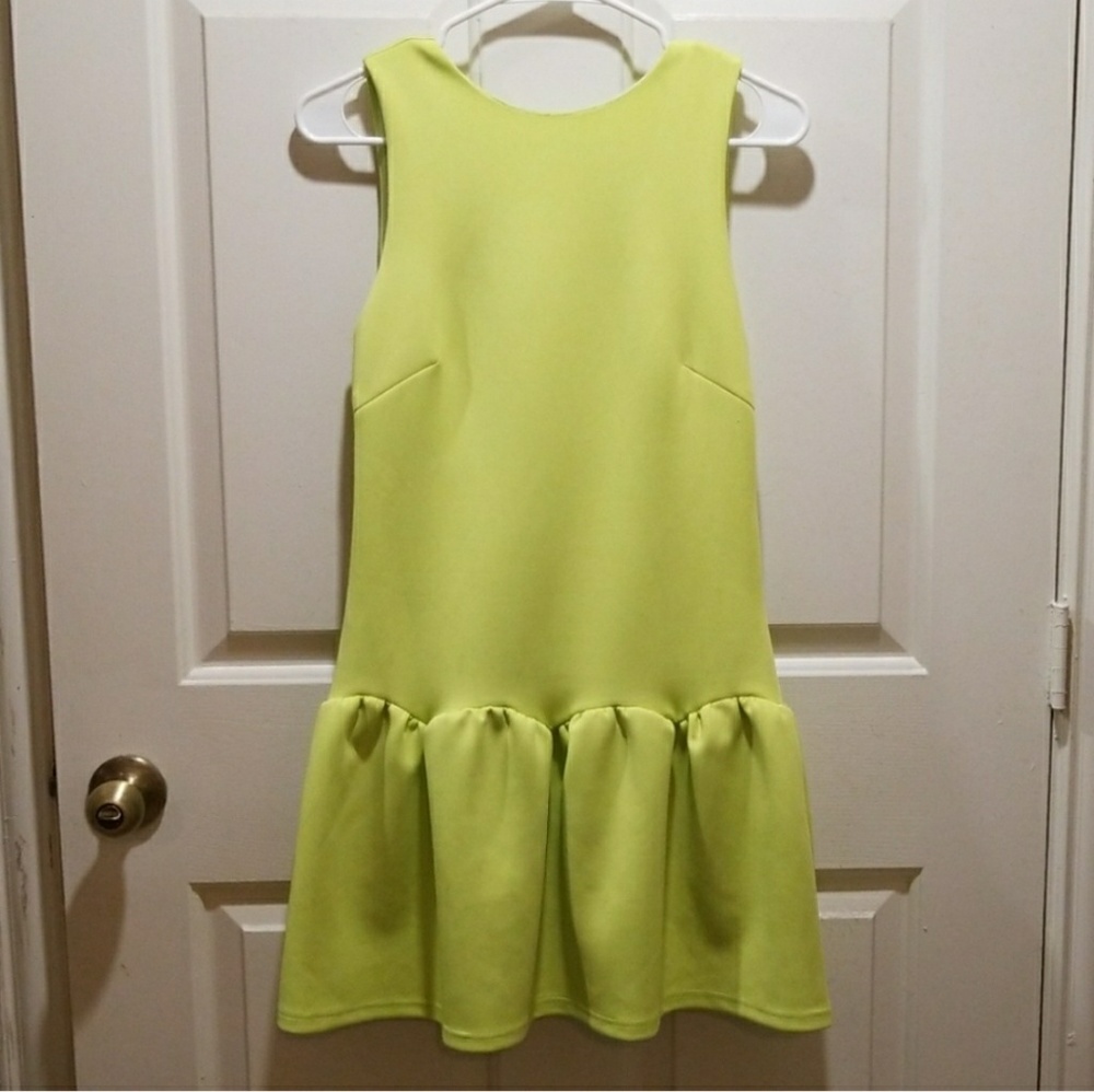 Tobi Scuba Drop Waist Dress